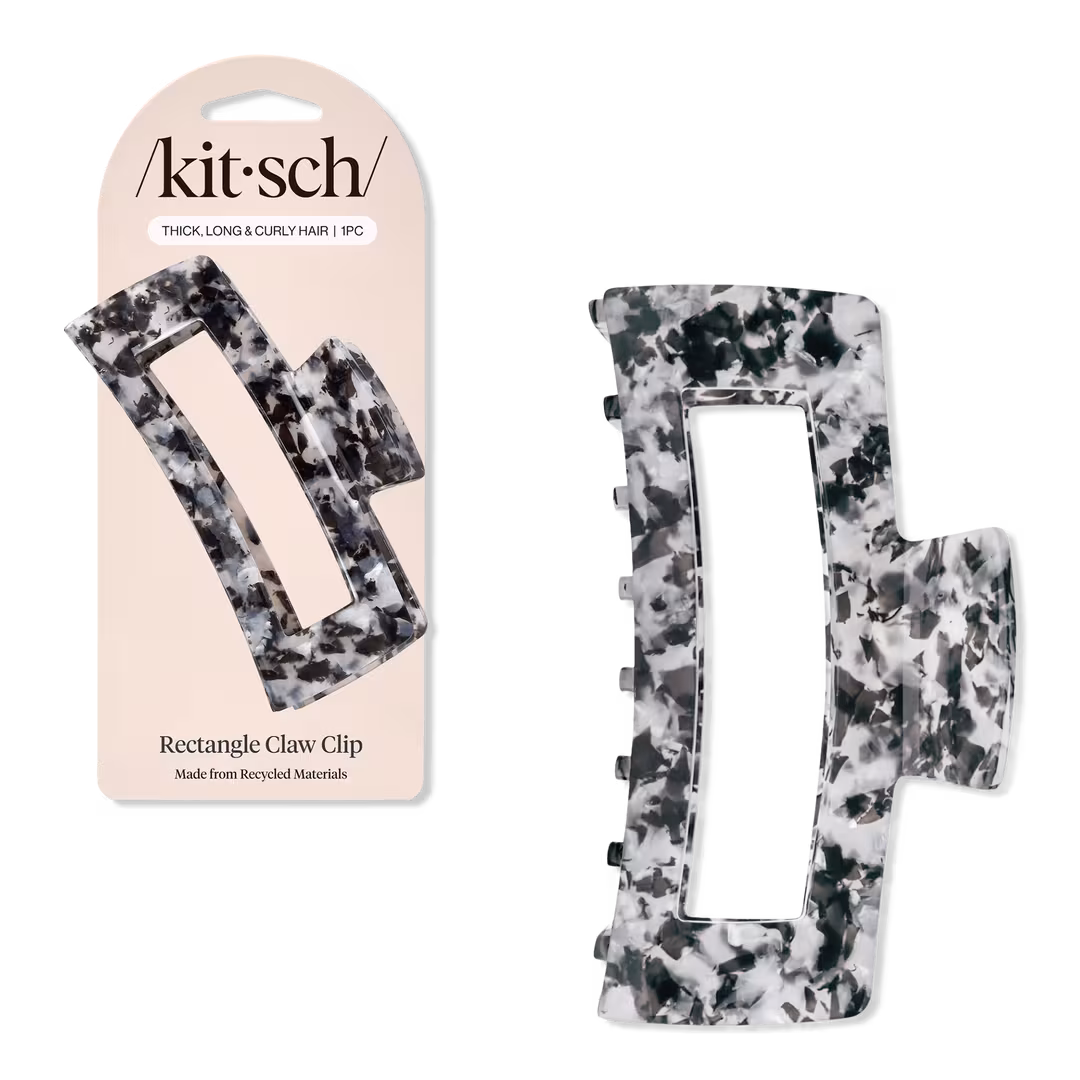 Kitsch  Black Eco-Friendly Jumbo Open Claw Clip