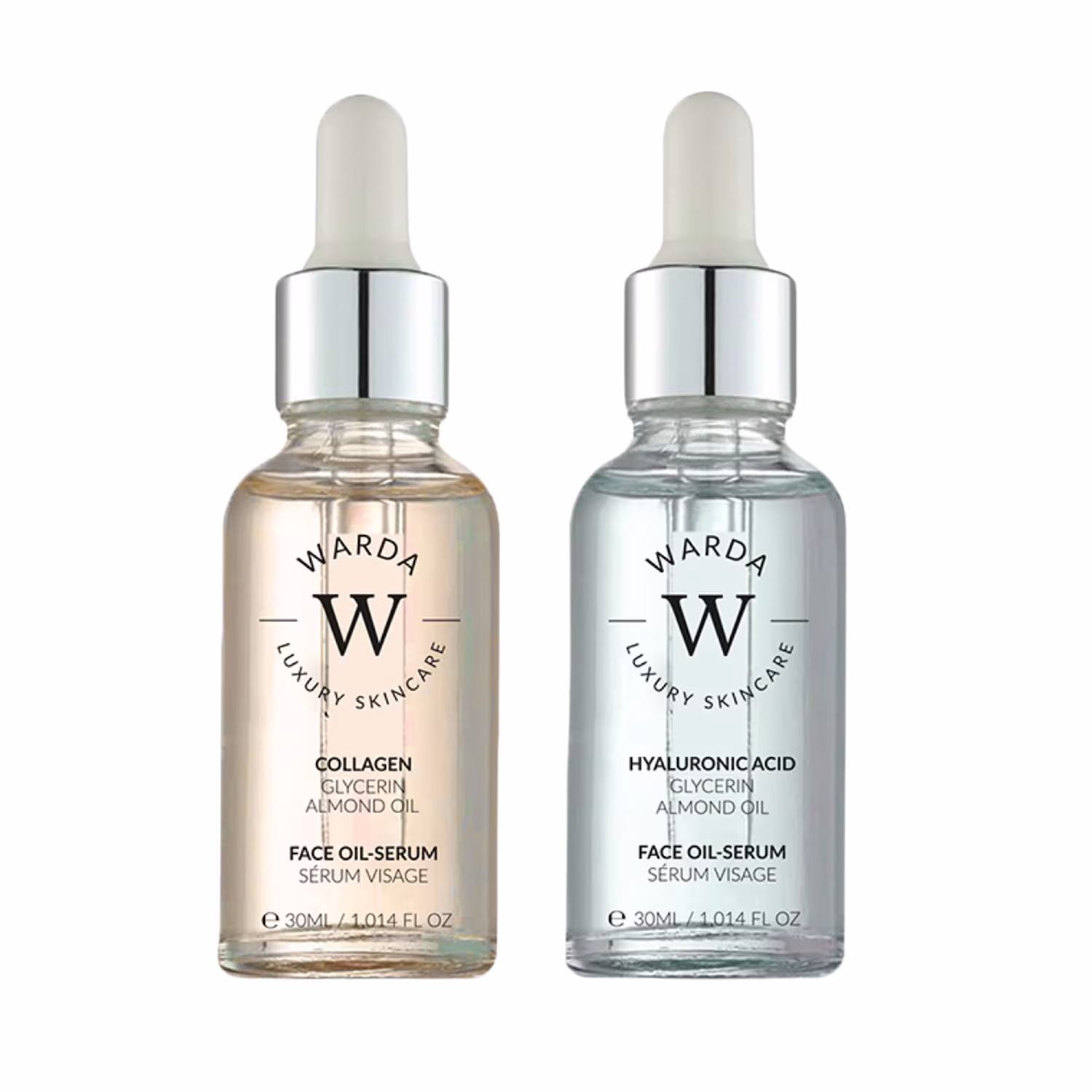 Hydration & Lifting Duo Hyaluronsäure-Ölserum + Kollagen-Ölserum