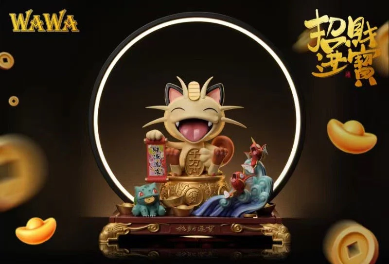 WAWA Studio - Lucky Meowth Meowth | 招财喵喵喵