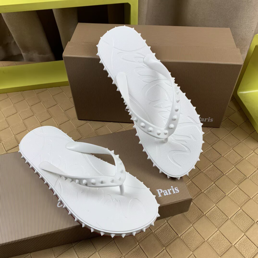 CHRISTIAN LOUBOUTIN SLIPPERS - CCSHOES