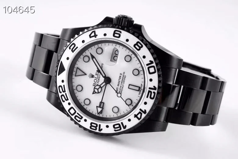 Rolex Watch GMT-MASTER II BLACK WHITE DIAL Watch