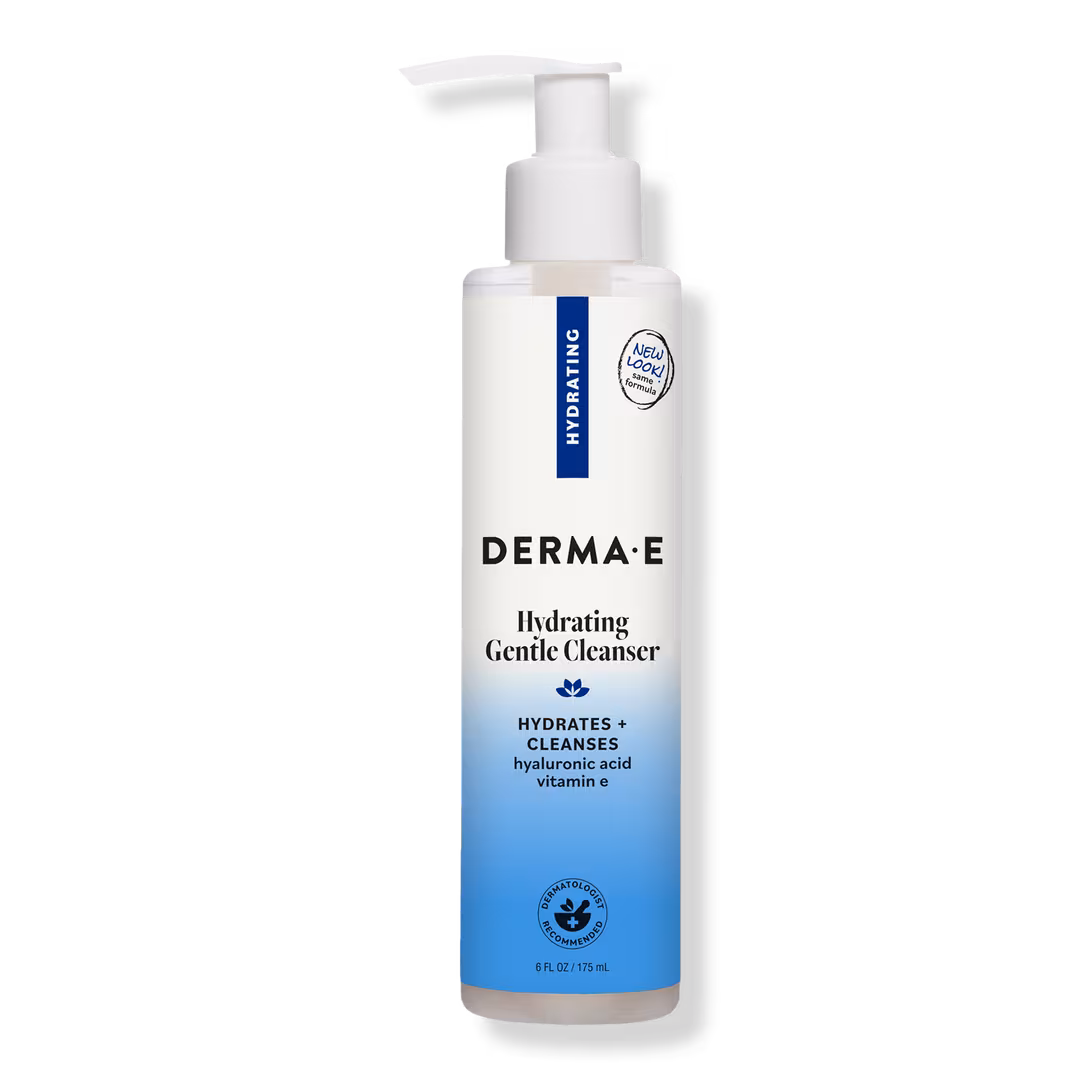 DERMA E  Hydrating Gentle Cleanser with Hyaluronic Acid