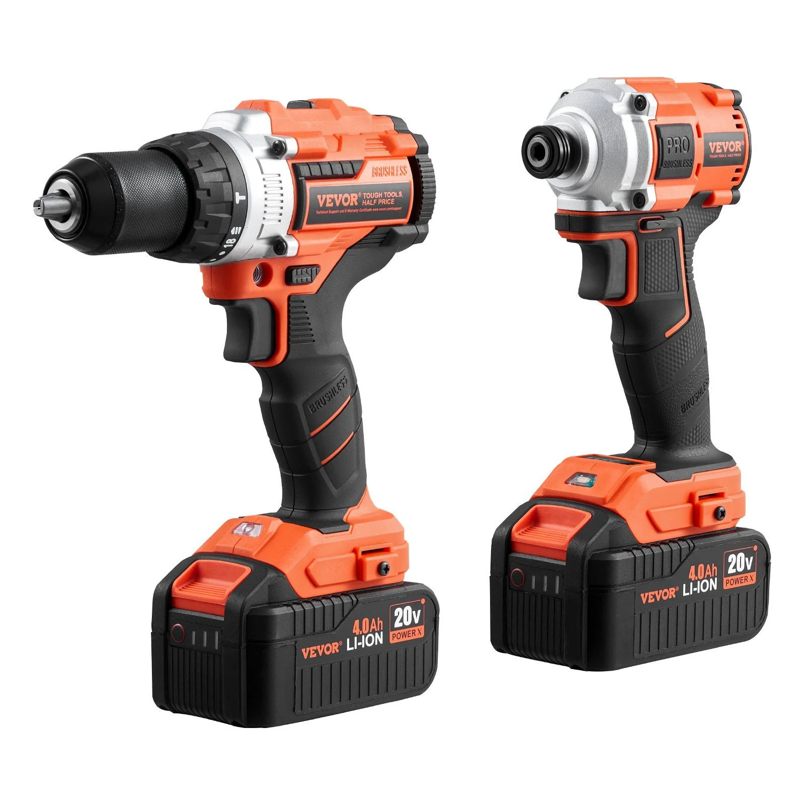 Tool Combo Kit Max 20V Cordless 2-Tool Power Combo Kit with 4.0 Ah Battery C Home & Workshop Use