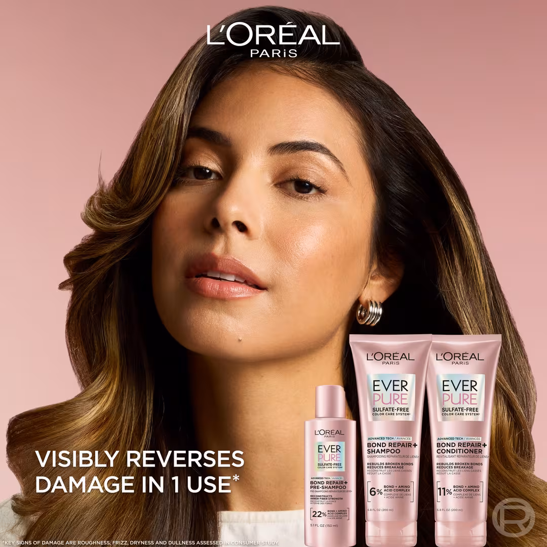 L'Oréal Paris  EverPure Sulfate-Free Bond Repair Shampoo