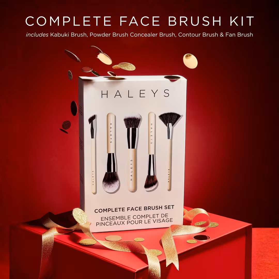 HALEYS Beauty  Complete Face Brush Set
