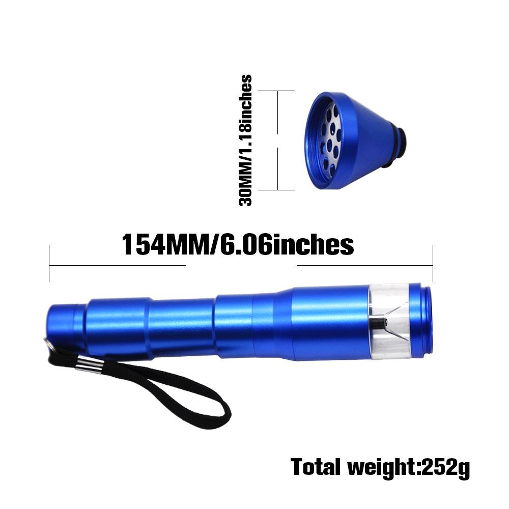 Electric Zinc Alloy Herb Grinder Pen