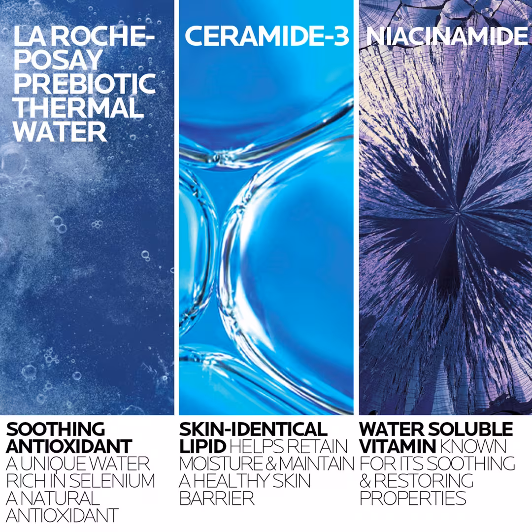 La Roche-Posay  Travel Size Toleriane Purifying Foaming Face Wash for Oily Skin