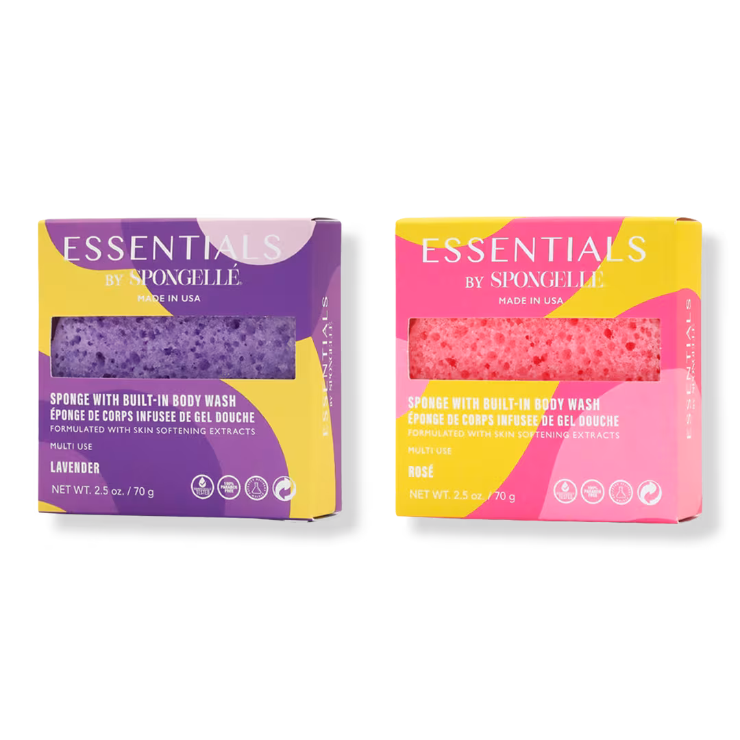 SPONGELLE  Essentials by Spongelle Floral Bundle - Lavender & Rose