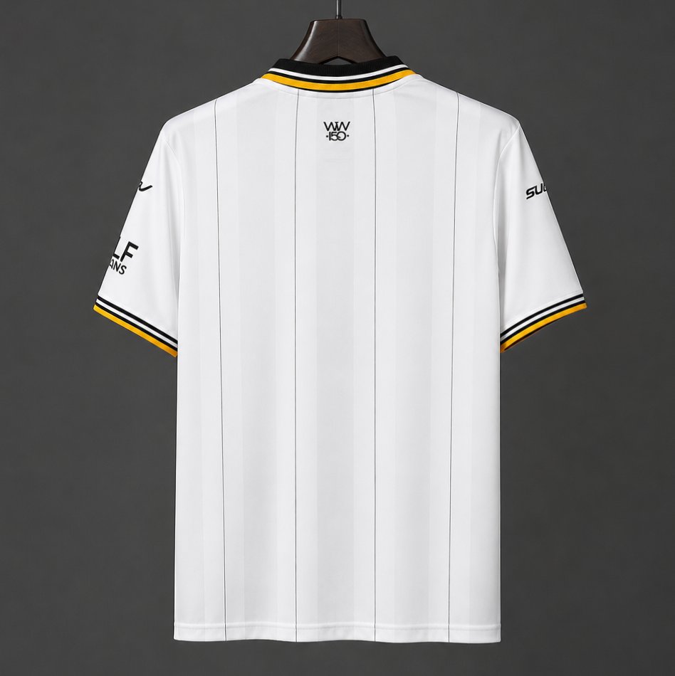 Wolves 2026/2027 Wolverhampton Away Football Shirt (Fans version )