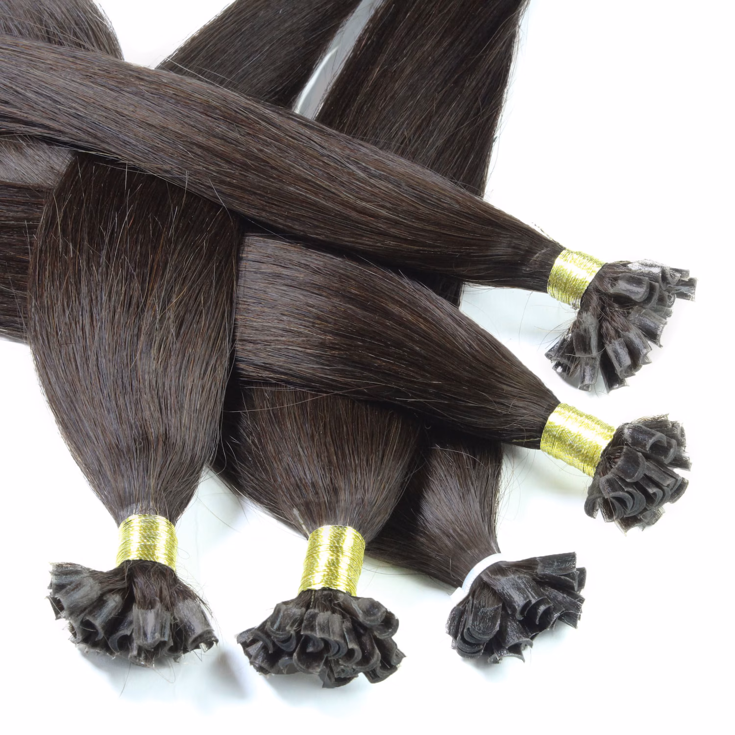 Bonding Extensions Echthaar #5/0 Hellbraun 1g