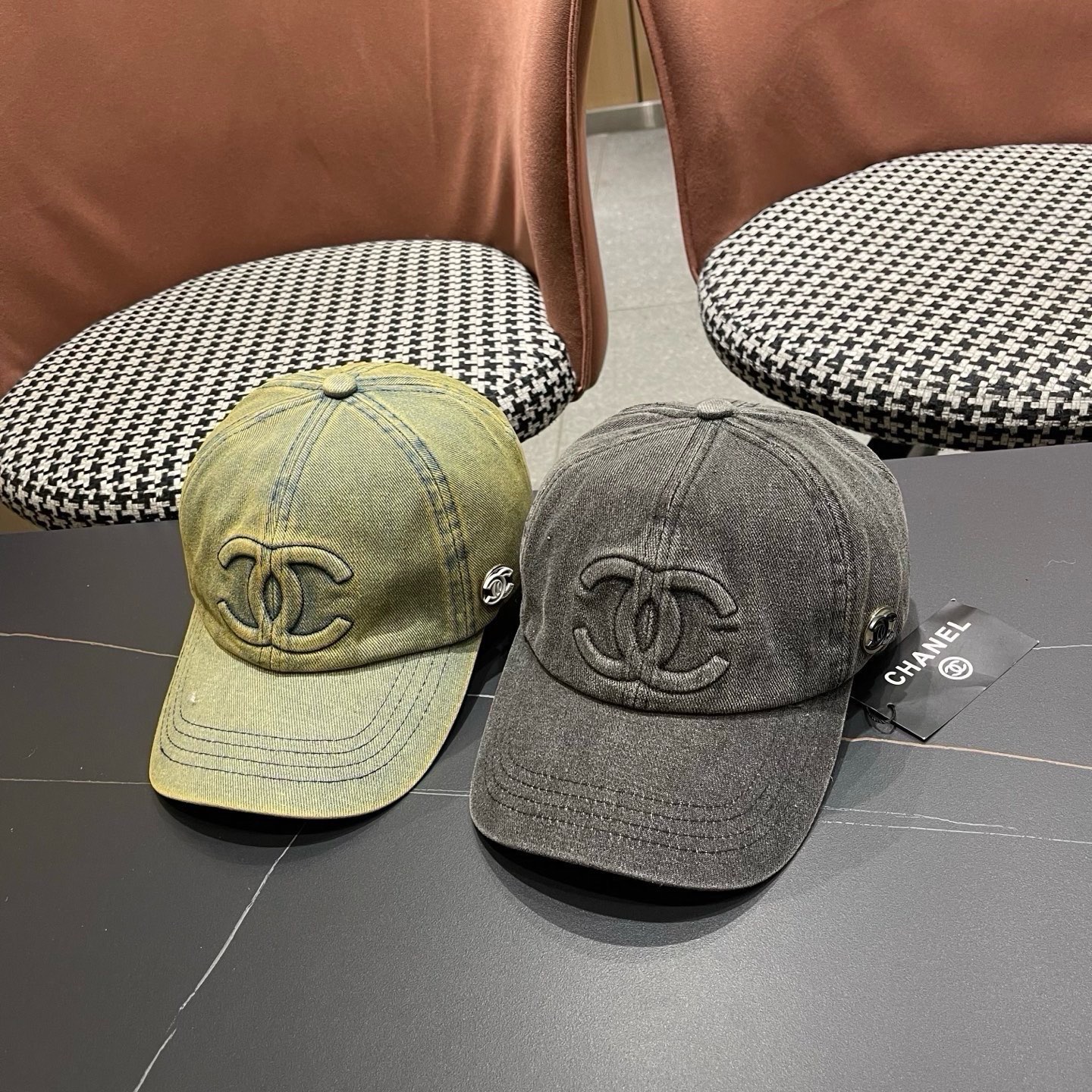 Chanel CC Logo Baseball Cap Adjustable Hat