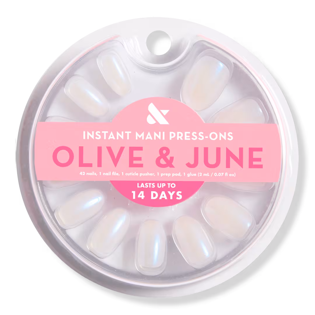 Olive & June  Instant Mani Press-On Nails Pink Goldfish