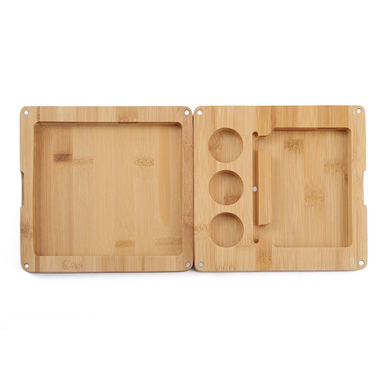 Bamboo Manual Operation Panel Rolling Tray