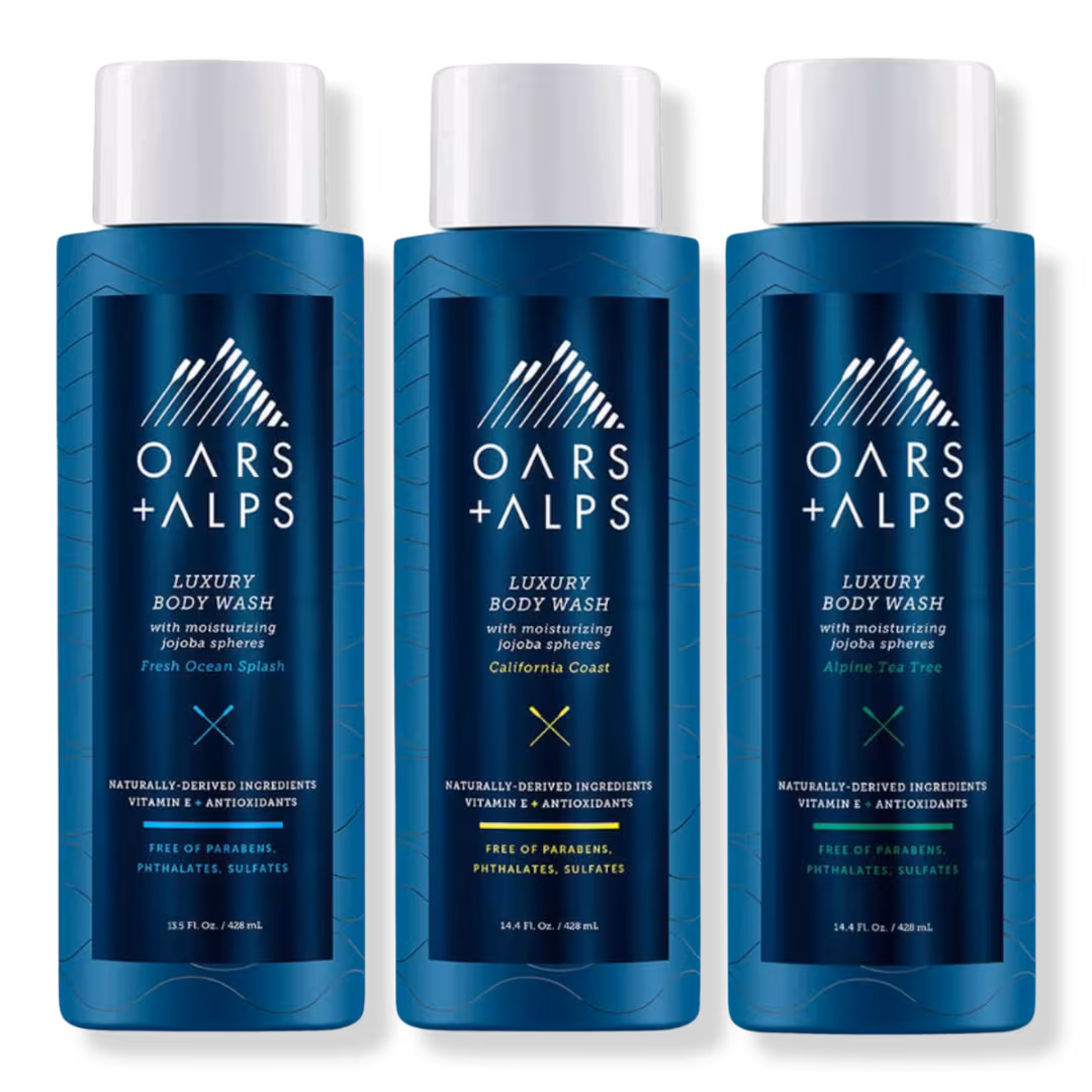 Oars + Alps  Body Wash Trio