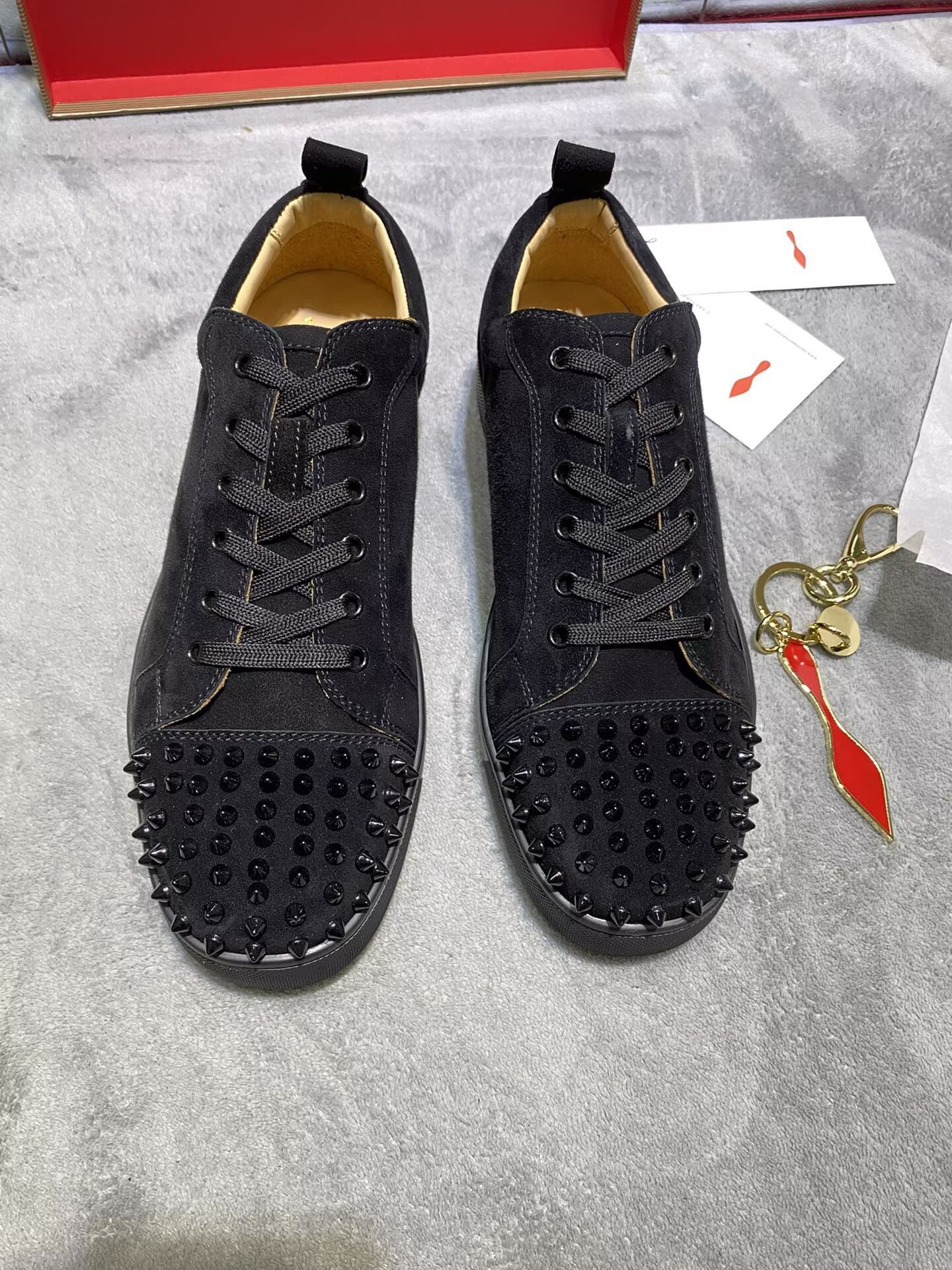 Christian Louboutin Louis Junior Spikes - CCSHOES