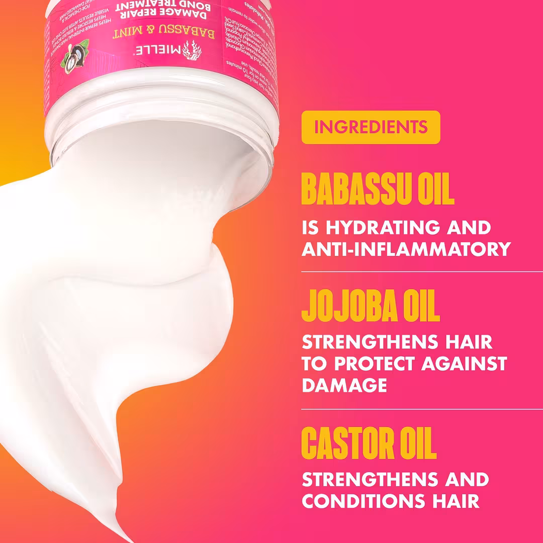 Mielle  Babassu & Mint Damage Repair Bond Treatment
