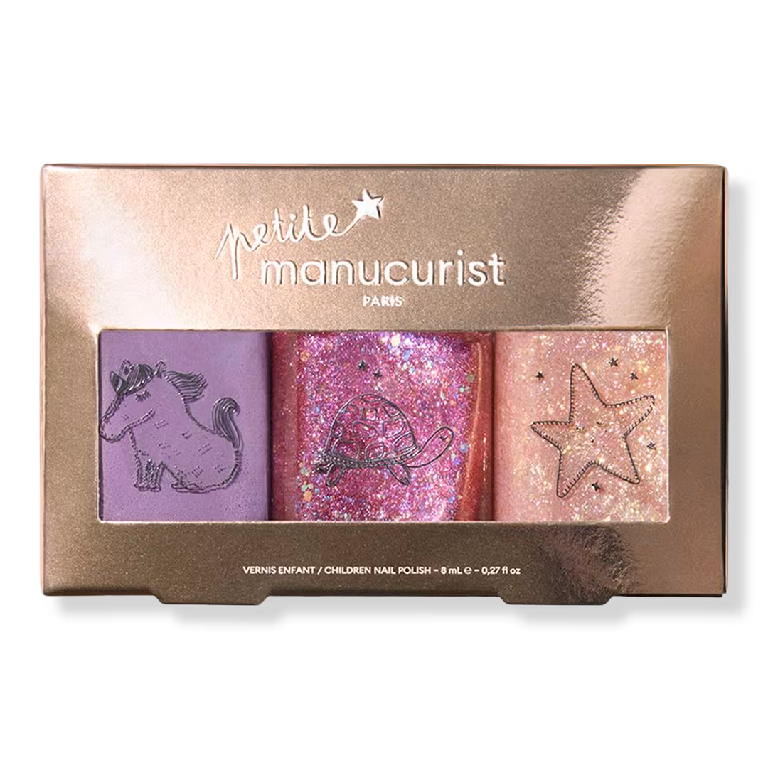 Manucurist  Petite Manucurist Nail Kit – Holiday Kids Nail Polish Trio