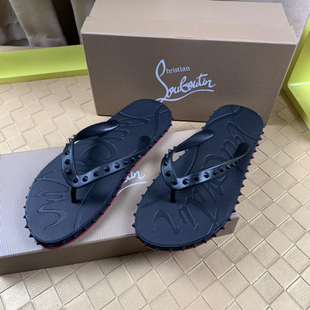 CHRISTIAN LOUBOUTIN SLIPPERS - CCSHOES
