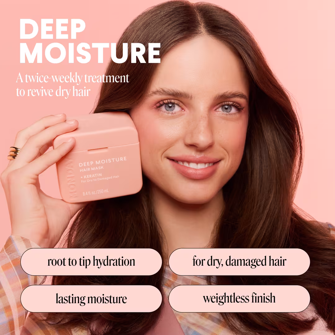 MONDAY Haircare  DEEP MOISTURE Hair Mask with Keratin for Dry to Damaged Hair