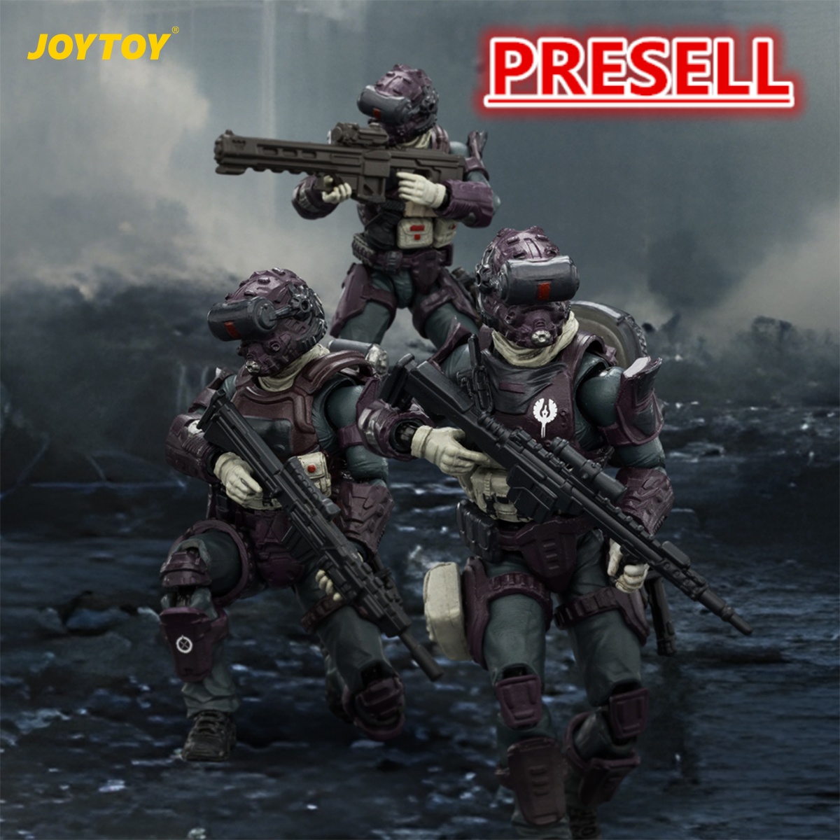 JOYTOY JT03806 Dark Source 1: 25 Steel Ride Prism Squad - JOYTOY WORLD