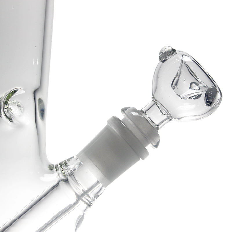 9 Clear Glass Beaker Bong