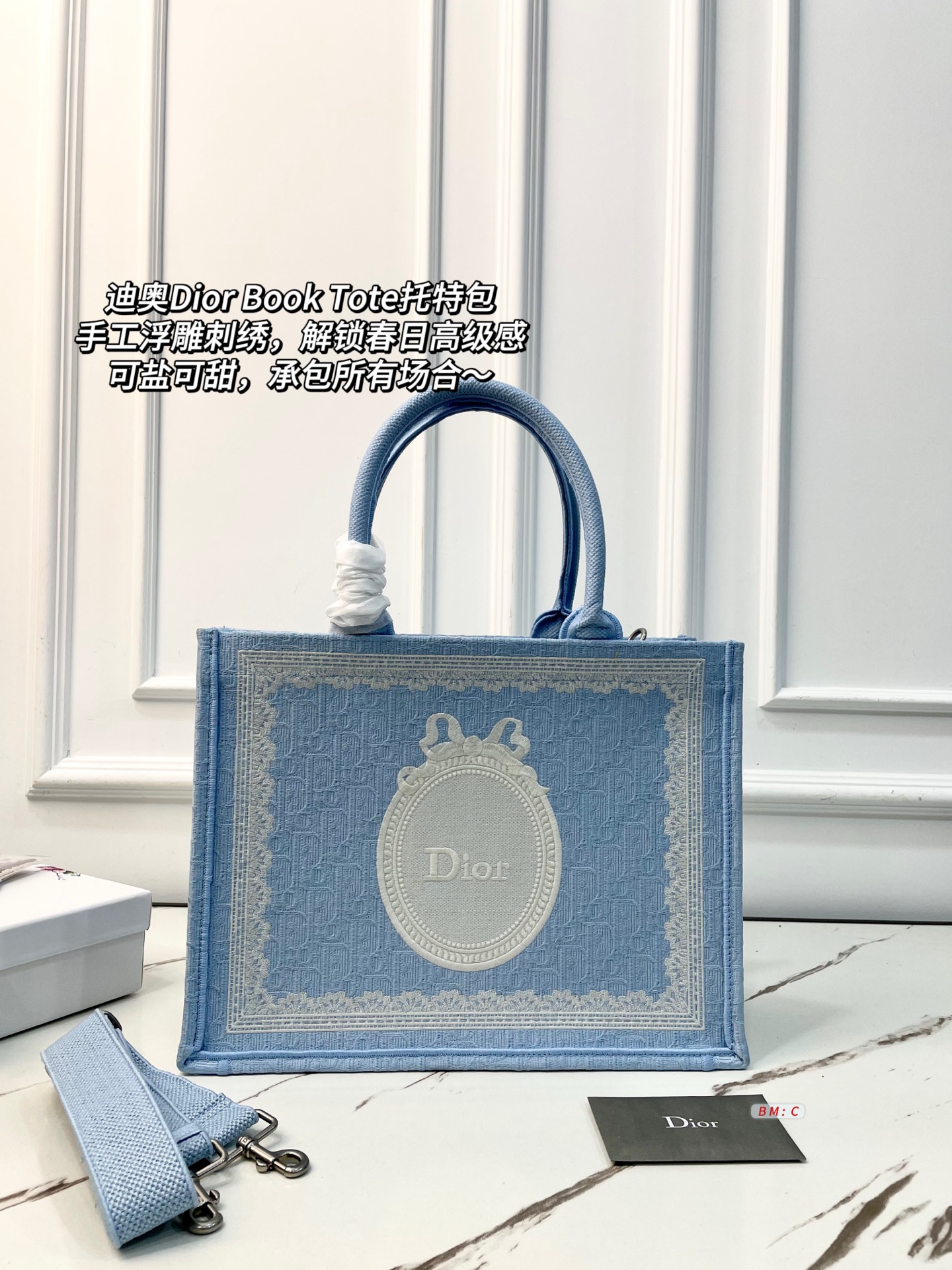 Dior Book Tote Bag