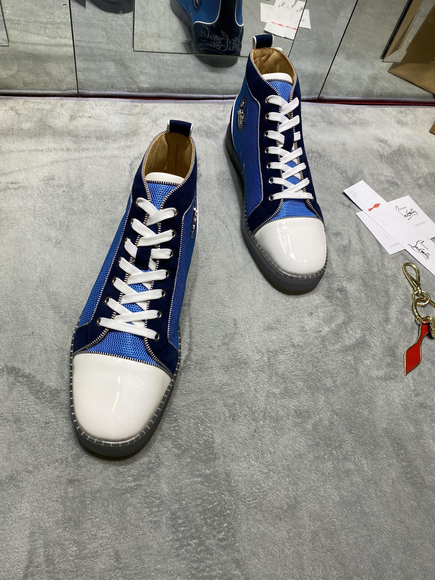 Christian Louboutin Red bottom High-Top - CCSHOES