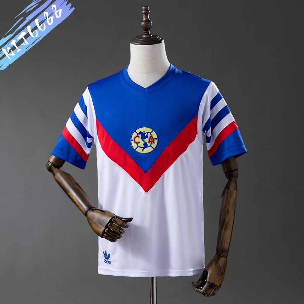 1987 Club America Away Retro Football Shirt (Fans version)