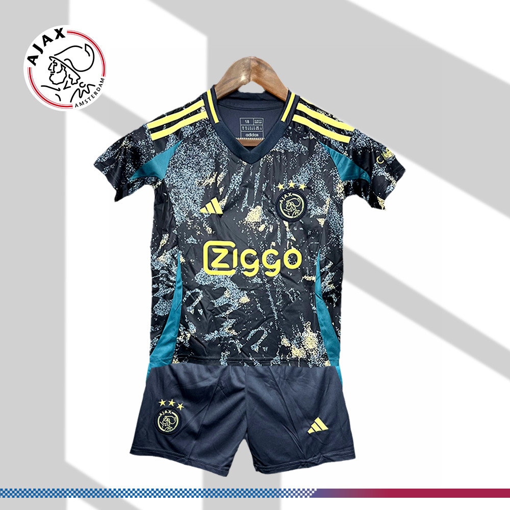 2025/2026 Ajax Away Football Shirt（Kids Kit socks）