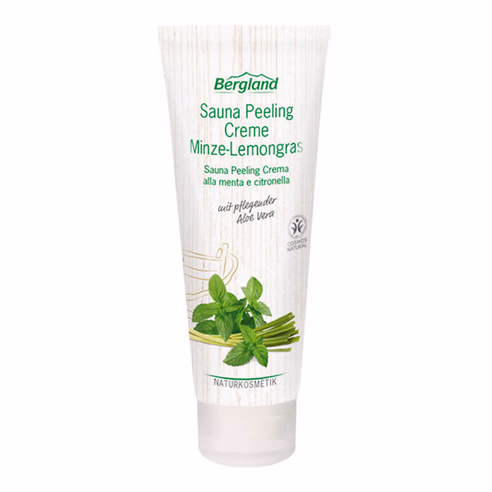 Sauna Peeling Creme - Minze-Lemongras