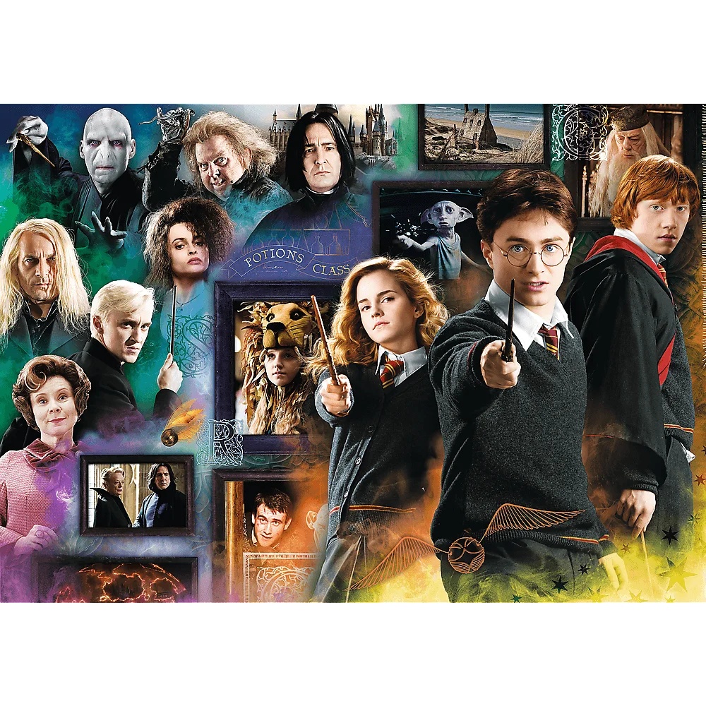 Puzzle Harry Potter 1000 El. Świat Czarodziejów