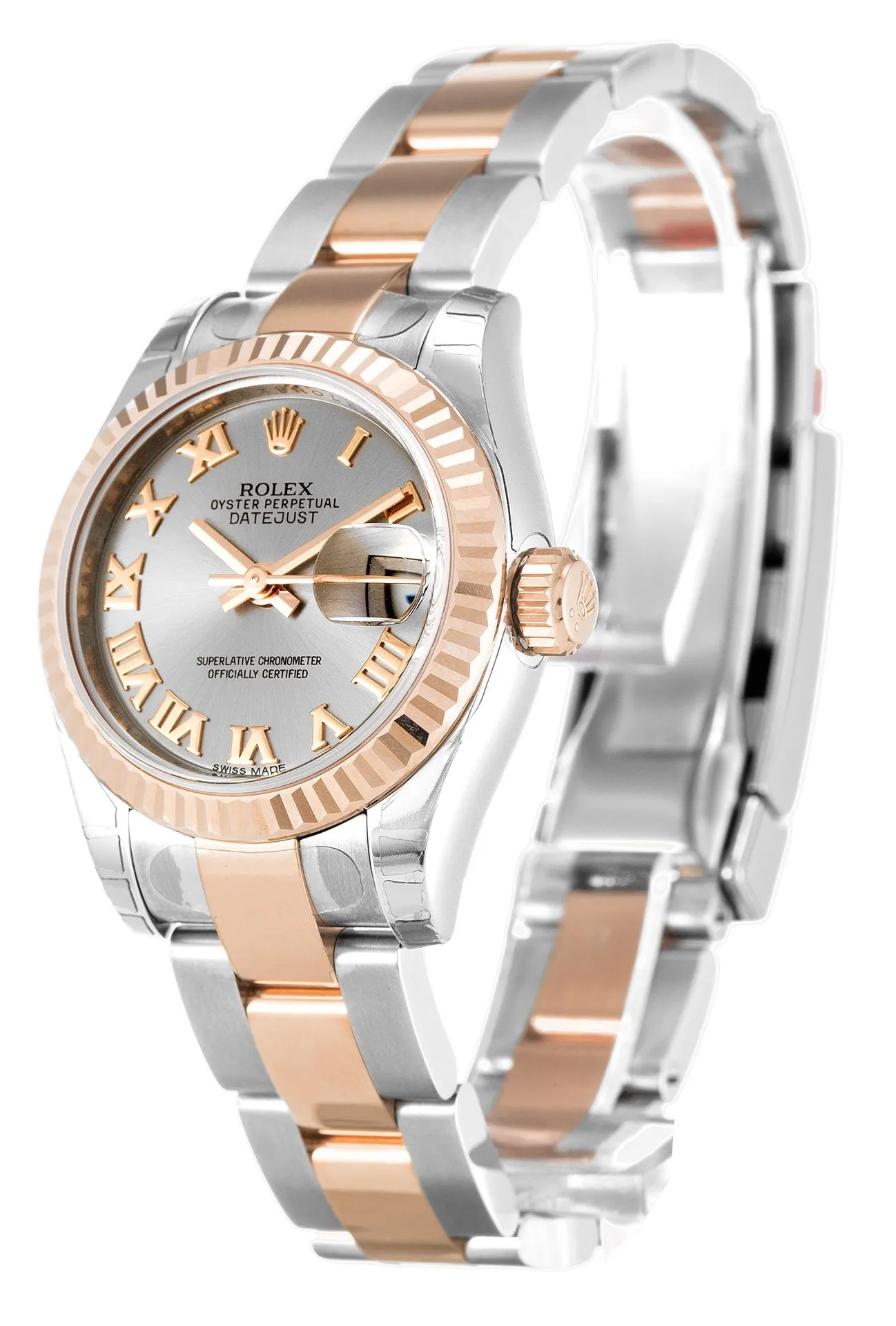 Rolex Datejust Lady Rhodium Dial 179171