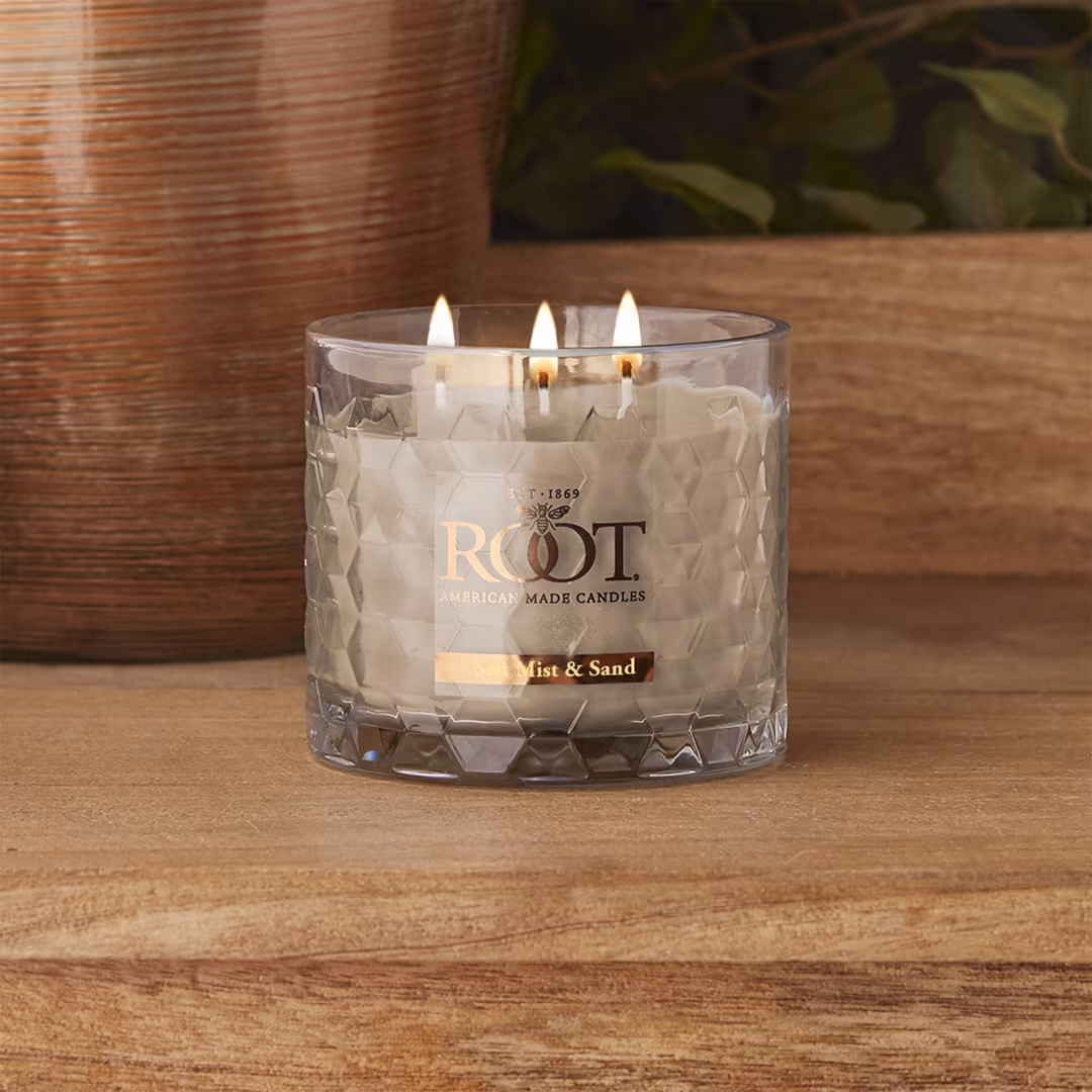 Root Candles  Legacy Collection Luxury Scented Candle - Salt Mist & Sand