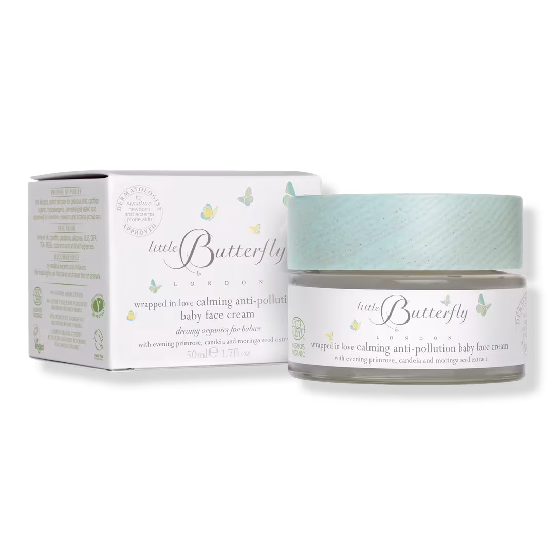 Little Butterfly London  Wrapped in Love Calming Anti-Pollution Baby Face Cream