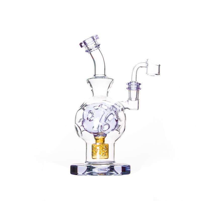 9 Glass Exosphere Fumed Perc Dab Rig