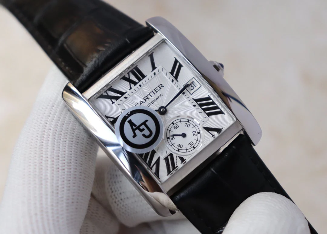 Cartier Watch TANK MC W5330003 STAINLESS STEEL BEZEL
