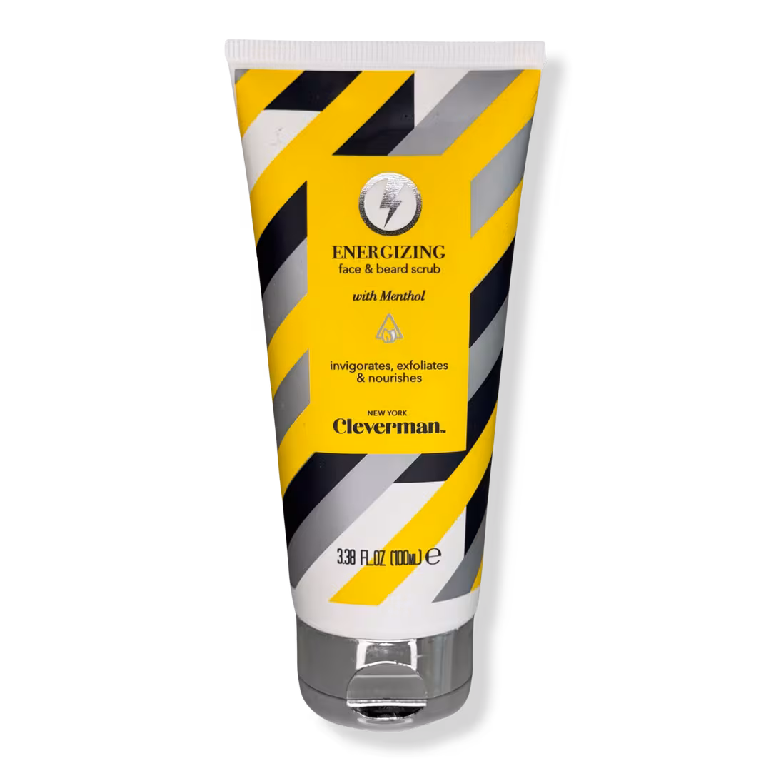 Cleverman  Energizing Face & Beard Scrub with Menthol
