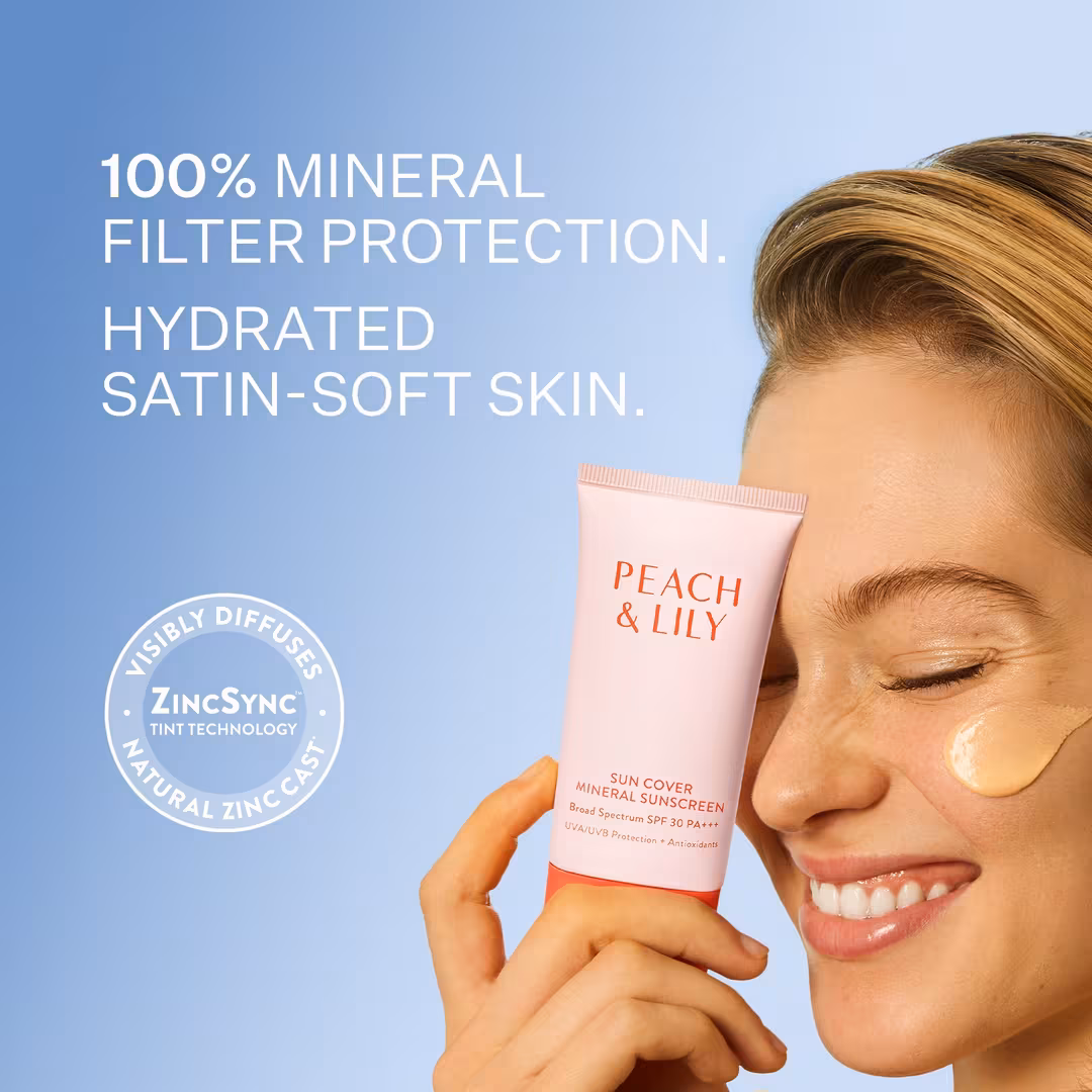 PEACH & LILY  Sun Cover Mineral Sunscreen SPF 30