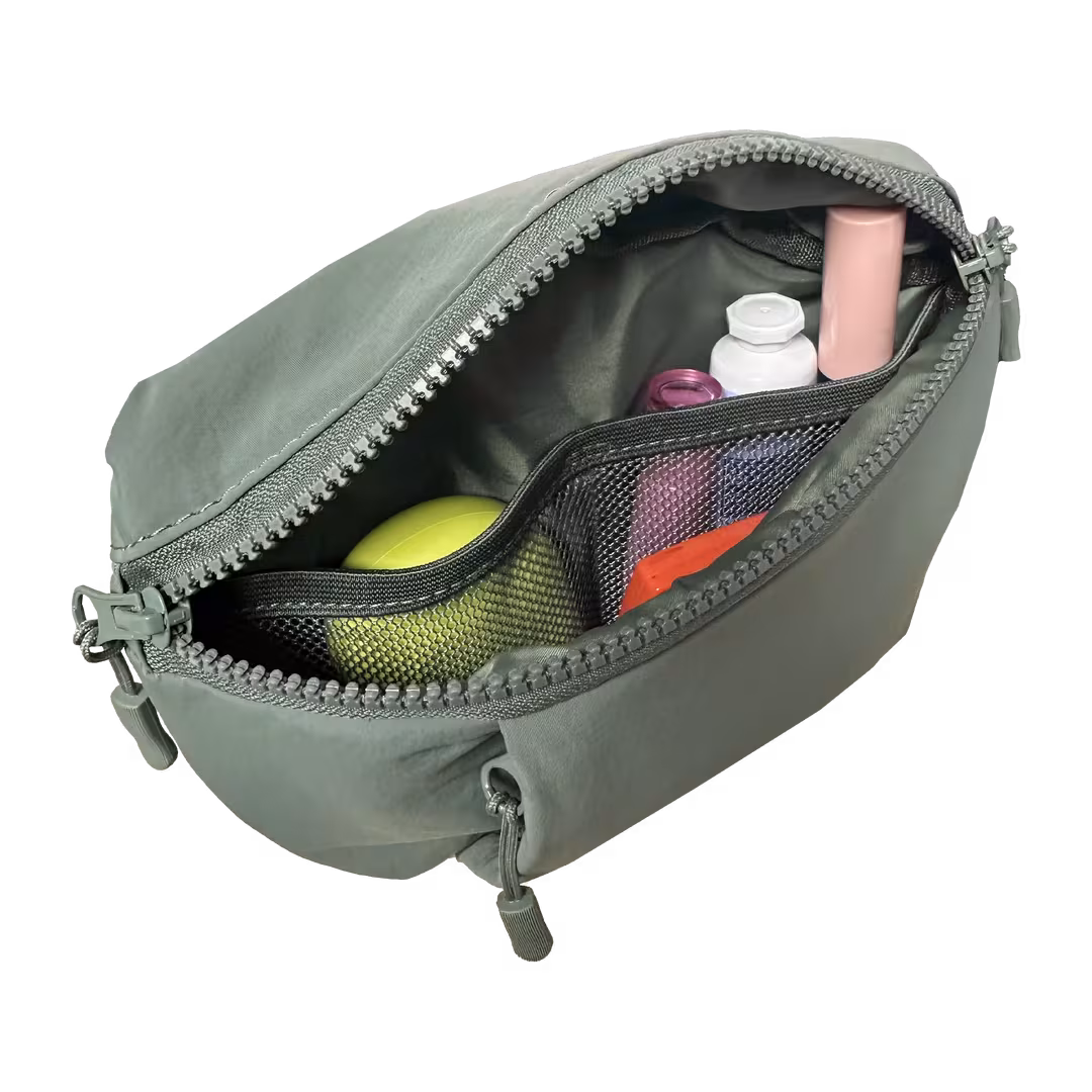Joan & David  Sport Nylon Passport Front Pocket Belt Bag