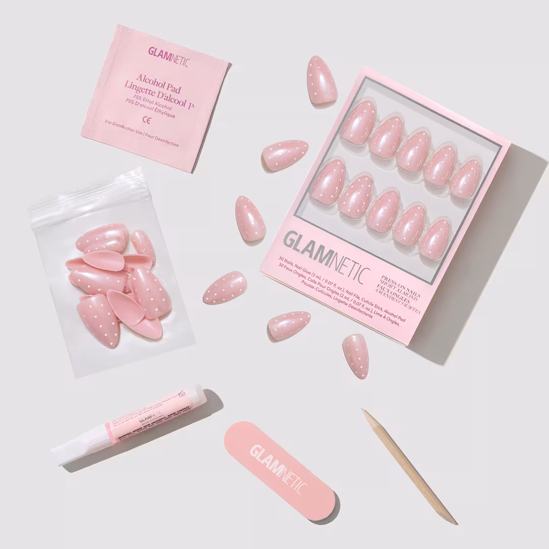 Glamnetic  Barely Spotted Press-On Nails