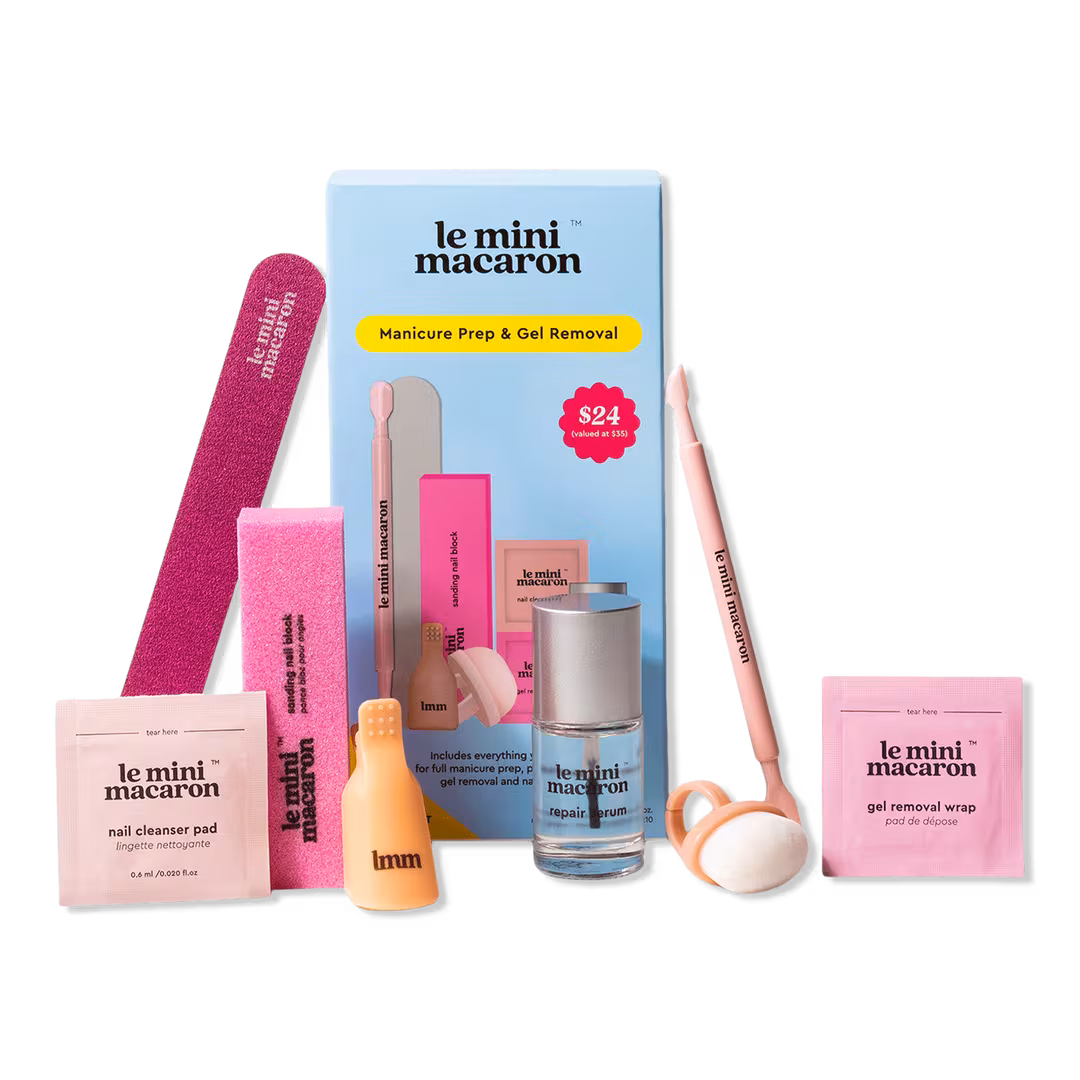 Le Mini Macaron  Ultimate Gel Prep & Removal Starter Kit