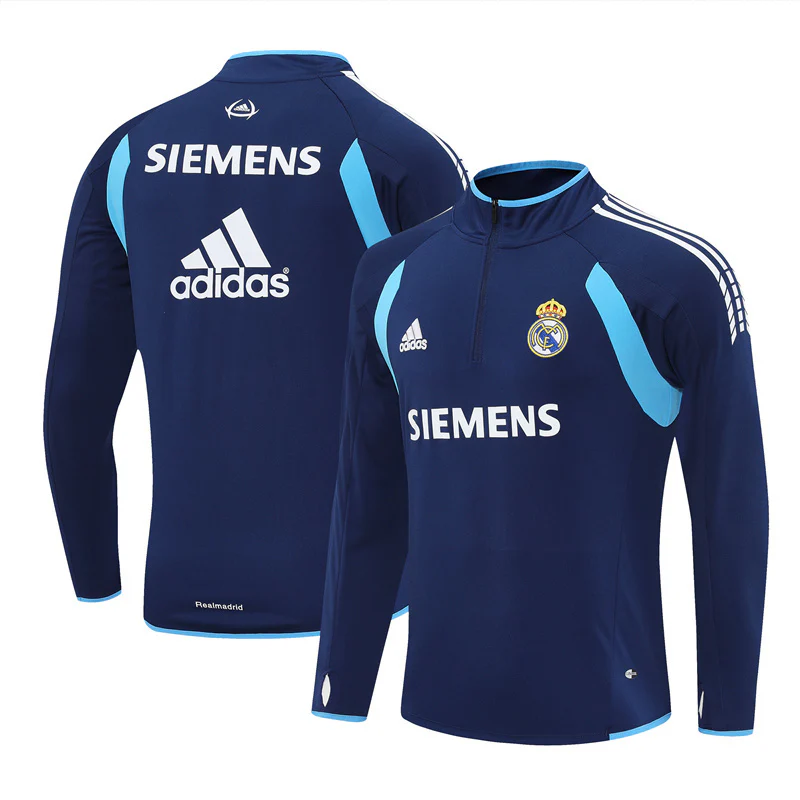 Real Madrid Training Jacket Men 2005 2006 Dark Blue