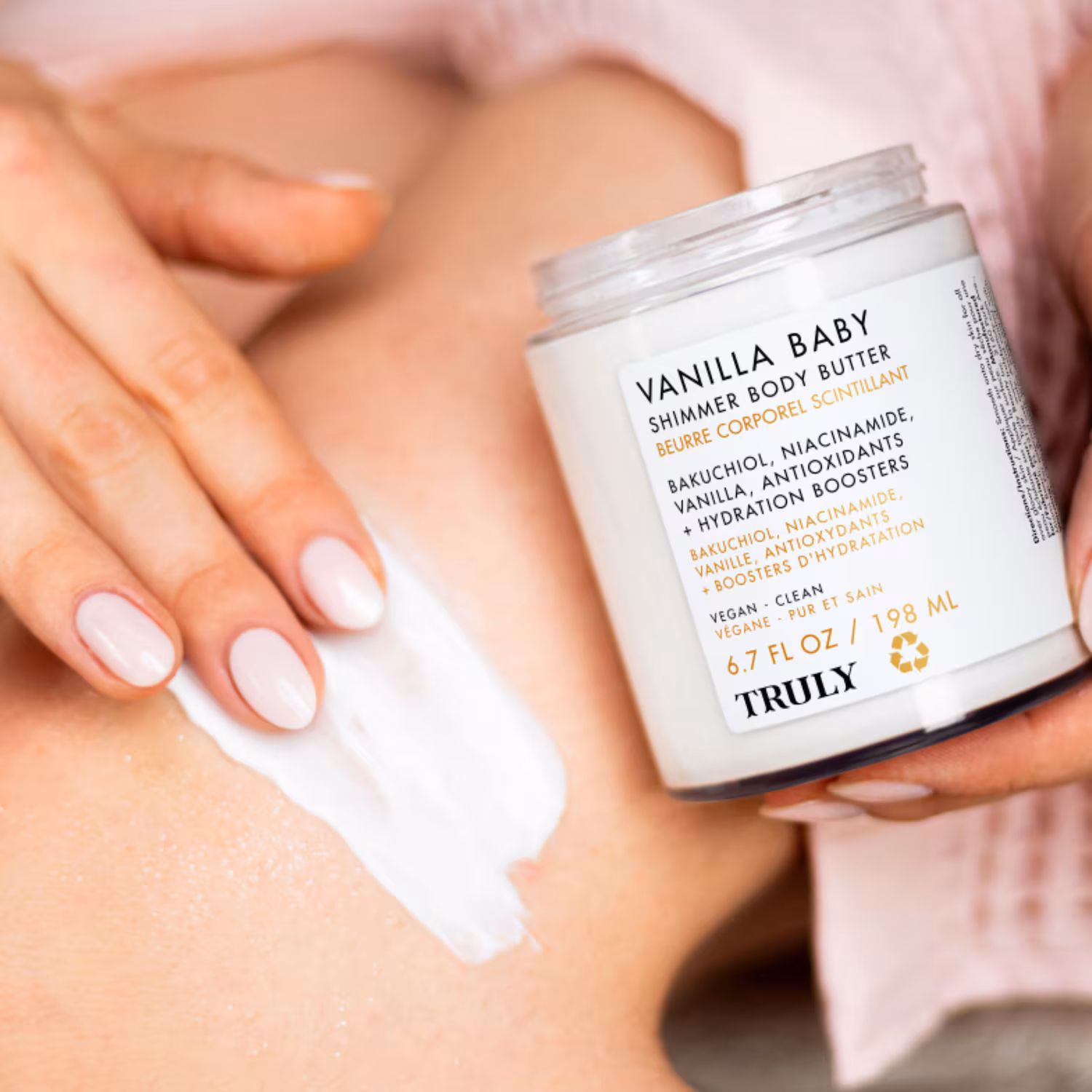 Vanilla Baby Shimmer Body Cream