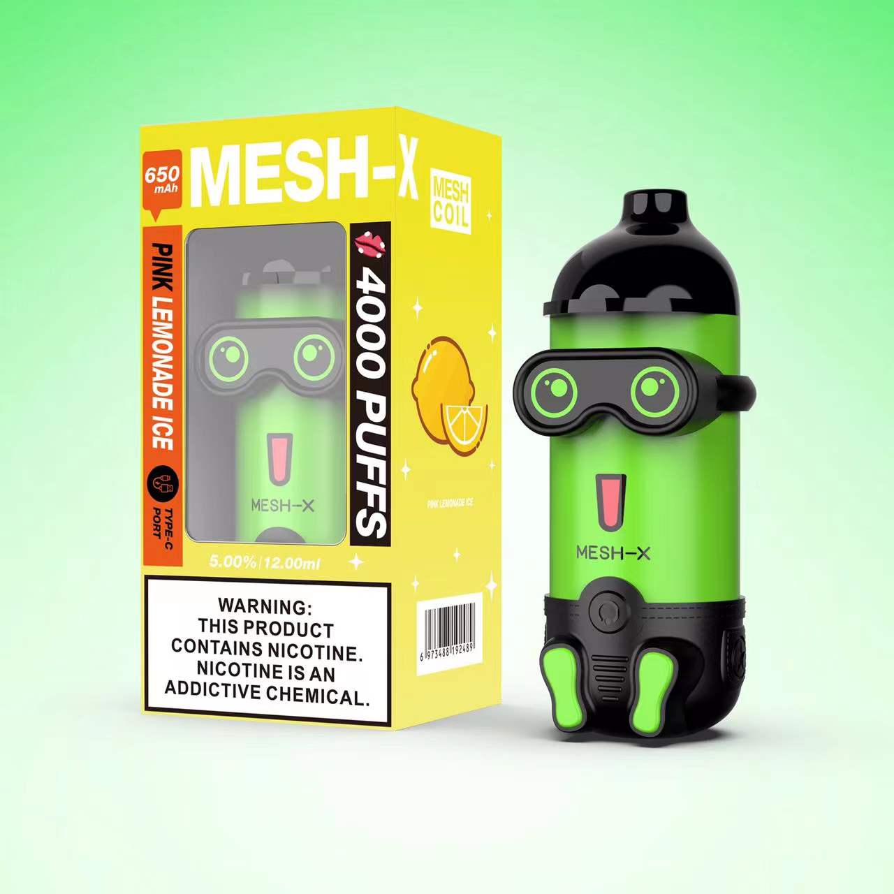 MESH-X Rechargeable Disposable Vapes