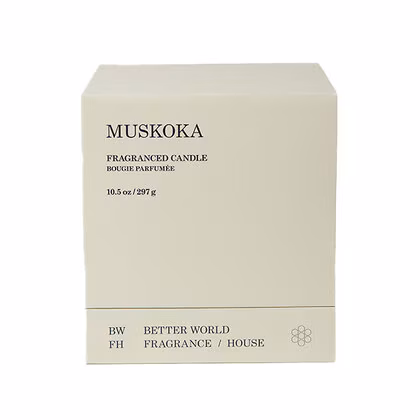 Better World Fragrance House Muskoka Candle 300G