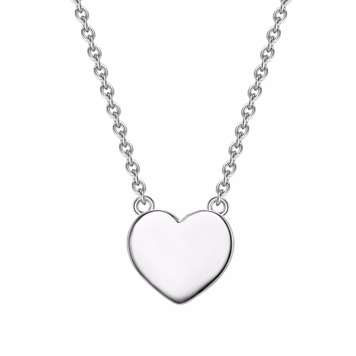Halskette Herz Sterling Silber in Gelbgold
