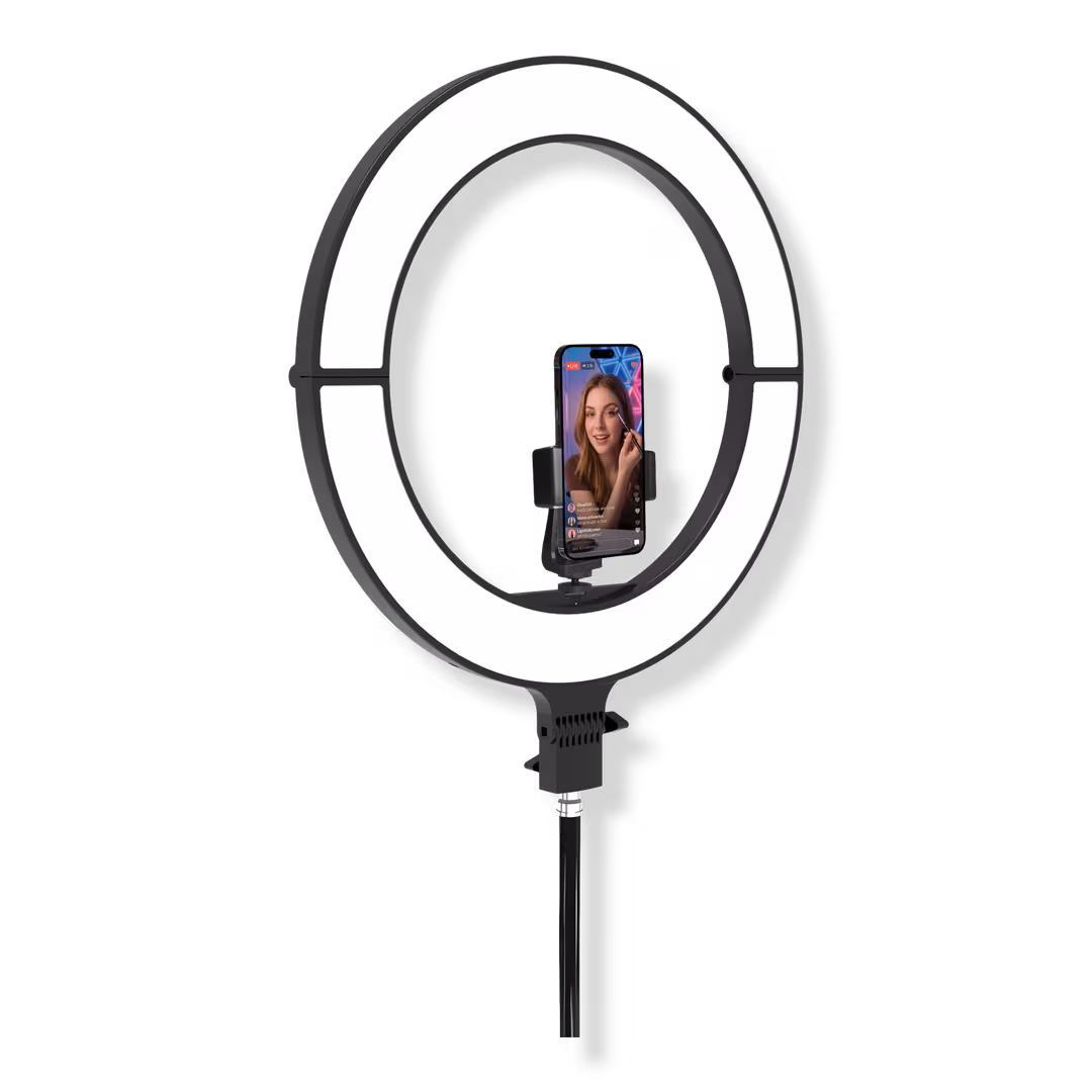 Beauty by Bower  AURAFOLD LED Makeup & Selfie Ring Light