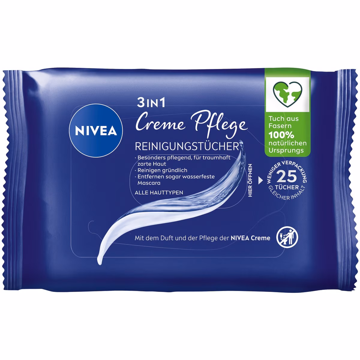 Reinigungstücher Creme Pflege