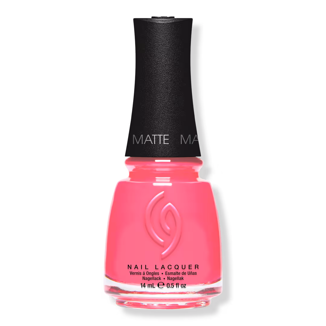 China Glaze  Mega Pigment Nail Lacquer, Mattes