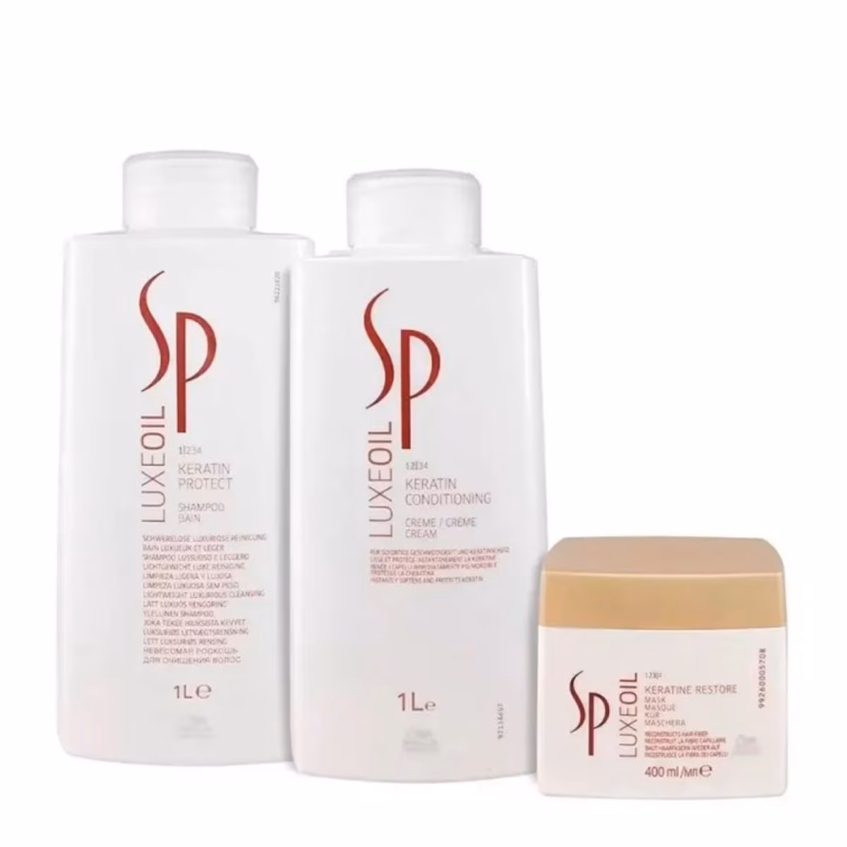 LuxeOil Keratin Protect Bundle Maske XL